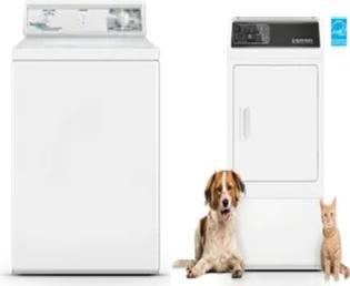 Side by Side Washer & Dryer Set